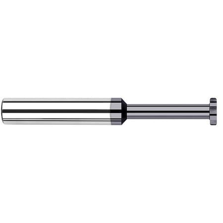 Harvey Tool 1/8 in. dia. x 0.005in. Radius x 1/32 x 3/8 in. Neck Carbide Corner Radius Keyseat Cutter, 6 Flute 732231-C3